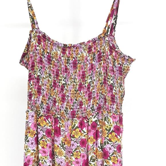 Draper James Women’s Large Floral Long Dress Cottagecore Boho Romantic Maxi - Picture 3 of 8